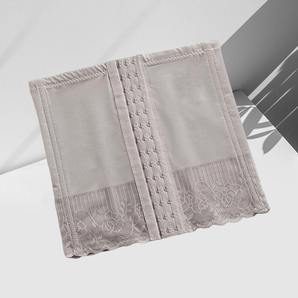 Большой размер Тренажер для талии Бесшовный Кружевной Цветочный Формирователь Эластичное Утягивающее Белье Послеродовое