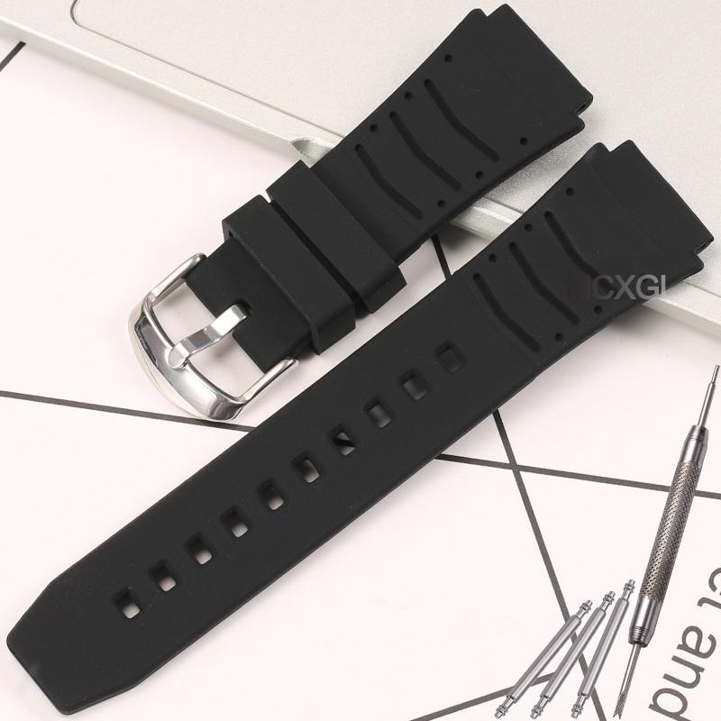 Мужской силиконовый ремешок для часов, замена, подходит для Casio PRG-80 PAG-80 PRW-1000 PRW-1100, резиновые ремешки для часов, браслет