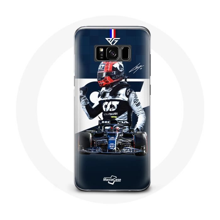 Coque - Max Verstappen - Samsung Galaxy S8 - Protection rigide - Bleu - Formule 1