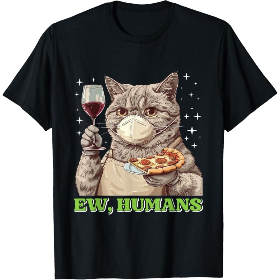 Британская короткошерстная EW HUMANS Смешная футболка с британской короткошерстной кошкой(2)