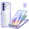 360 Full Body Phone Case For Samsung Galaxy A15 4G 5G Built Screen Protector Case for Samsung A15 Hard Back Shockproof Cover