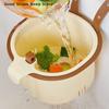Подвесная кухонная корзина-сито для слива, чайных листьев и кухонных отходов. Бытовая кухонная корзина-сито для раковины для отделения пищевых отходов
