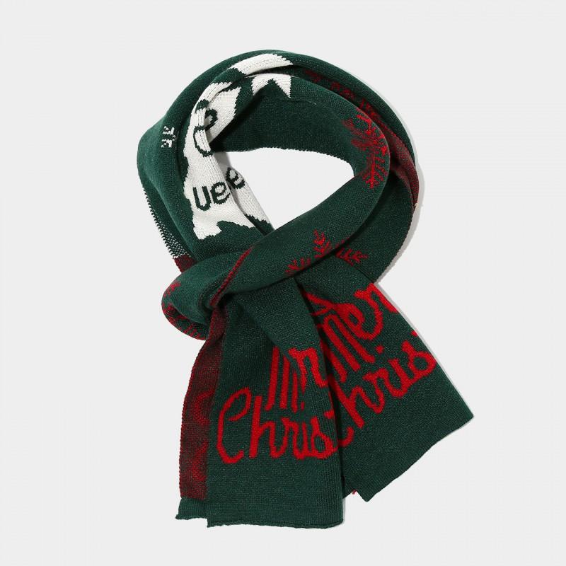 Kids 3pcs Winter Set Cute Christmas Deer Knit Hat Scarf Gloves Warm Outfit