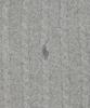 POLO RALPH LAUREN Cable Knit Wool Cotton Sweater - Grey