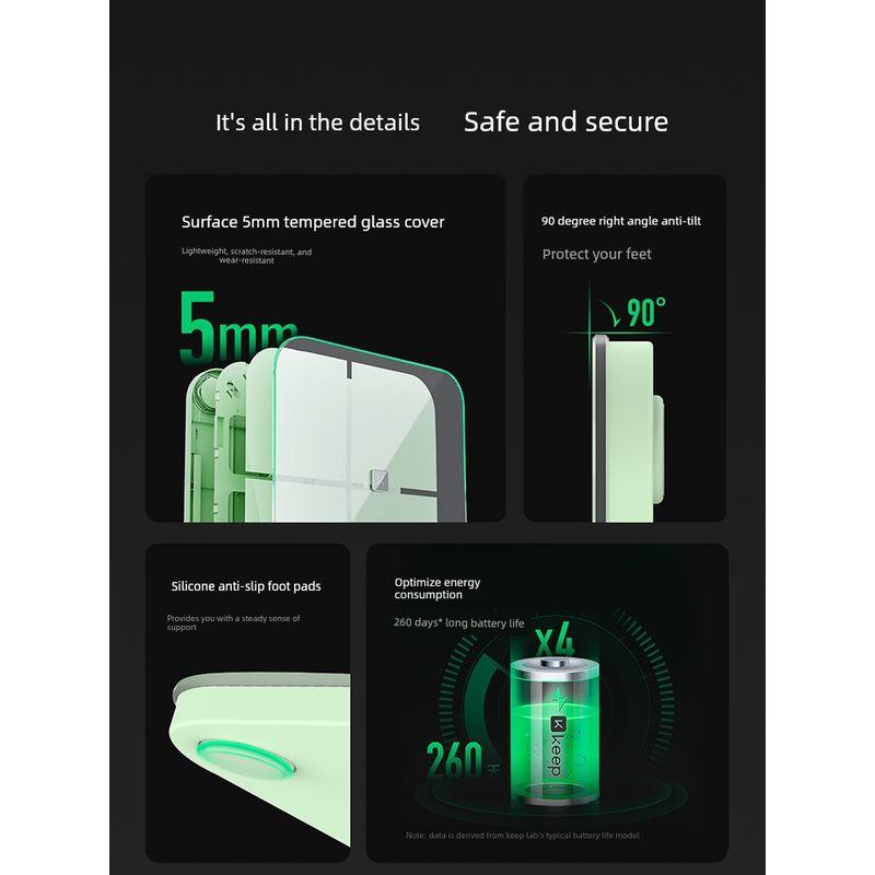 Keep Smart Body Fat Scale S2 Electronic Scale for Home Use, Accurate Weight Measurement, Specialized for Weight Loss, Suitable for Men and Women