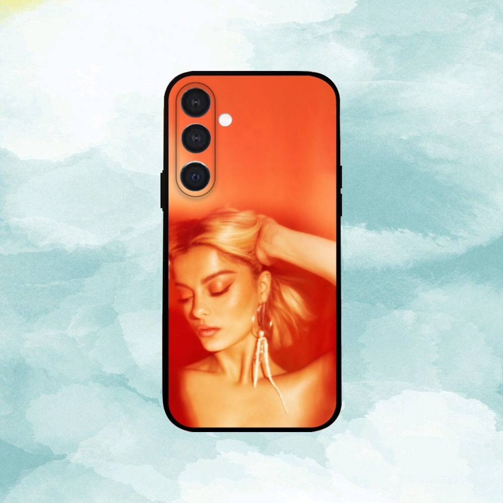B-Bebe Rexha Певица Чехол для телефона для Samsung A73,A21s,A22,A31,A32,A52,A53,A71,A80,Мягкий черный корпус