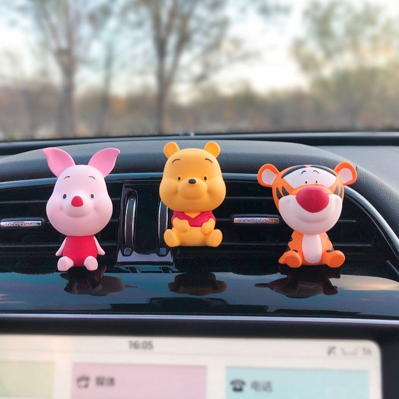 Cartoon Bear Air Conditioning Air Outlet Lady Car Aromatherapy