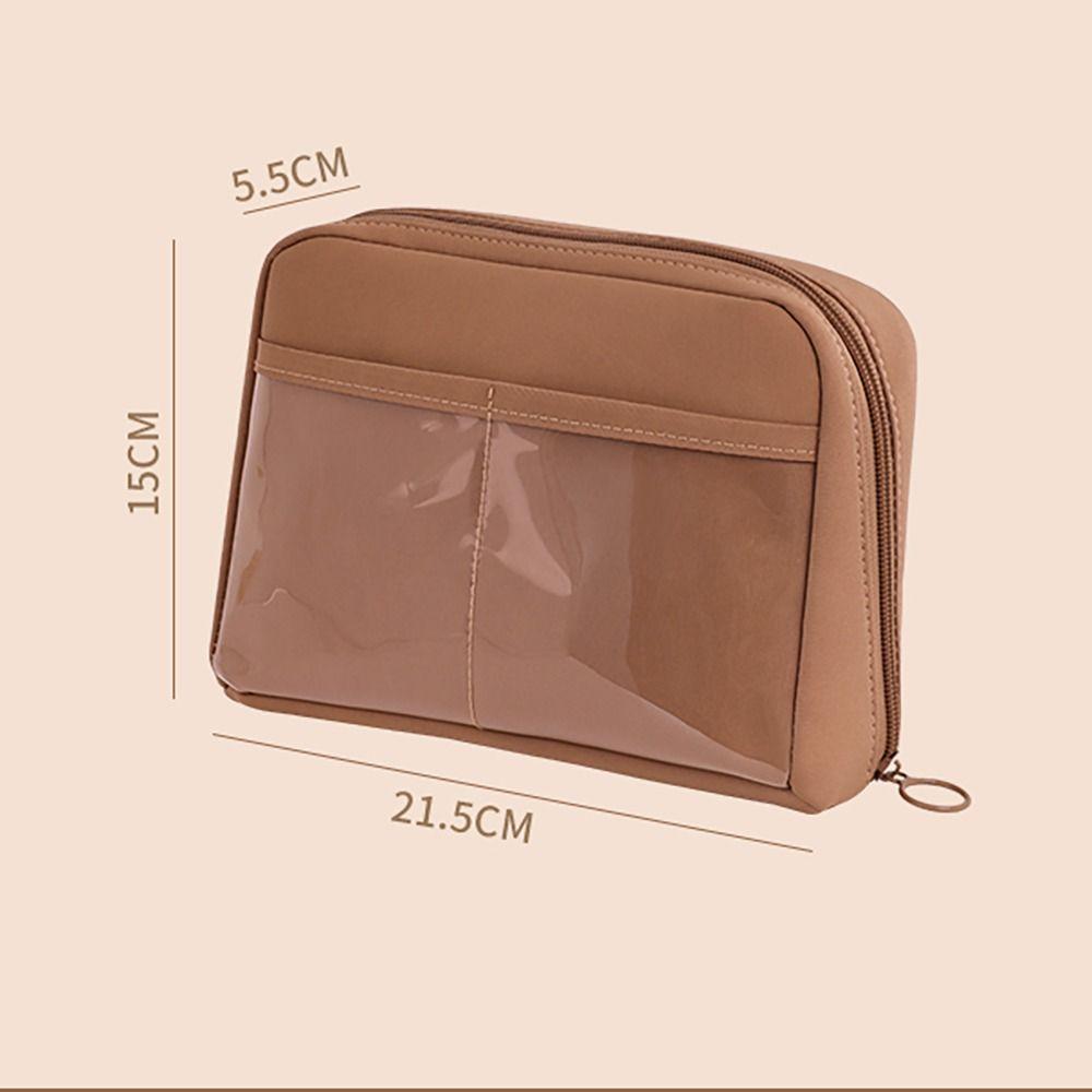 90 Degree Large Opening Pen Bag 12-Layer Stationery Bag Multifunctional Pencil Case  Gift