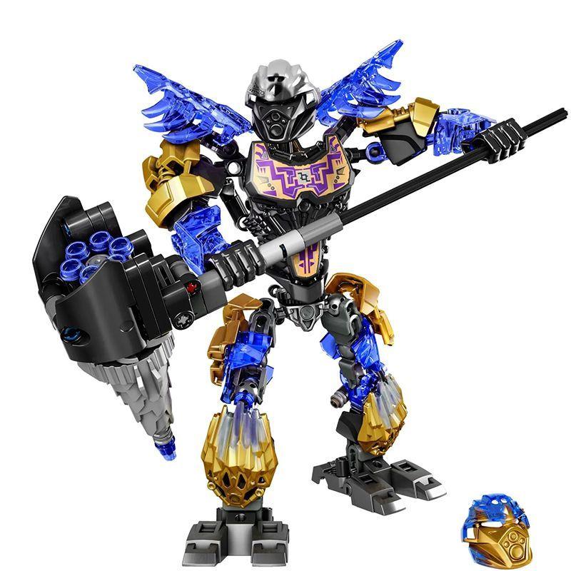 DIY Biochemical Warrior Master Domestic Building Blocks Skeleton Spider King Mech Assembly Combination toys for children gifts