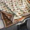 Imitation Cashmere Print Scarf Women Winter Double Thick Shawl