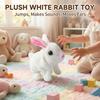Electric Plush Rabbit Toy with Walking Talking Features for Kids Interactive Pet Simulation