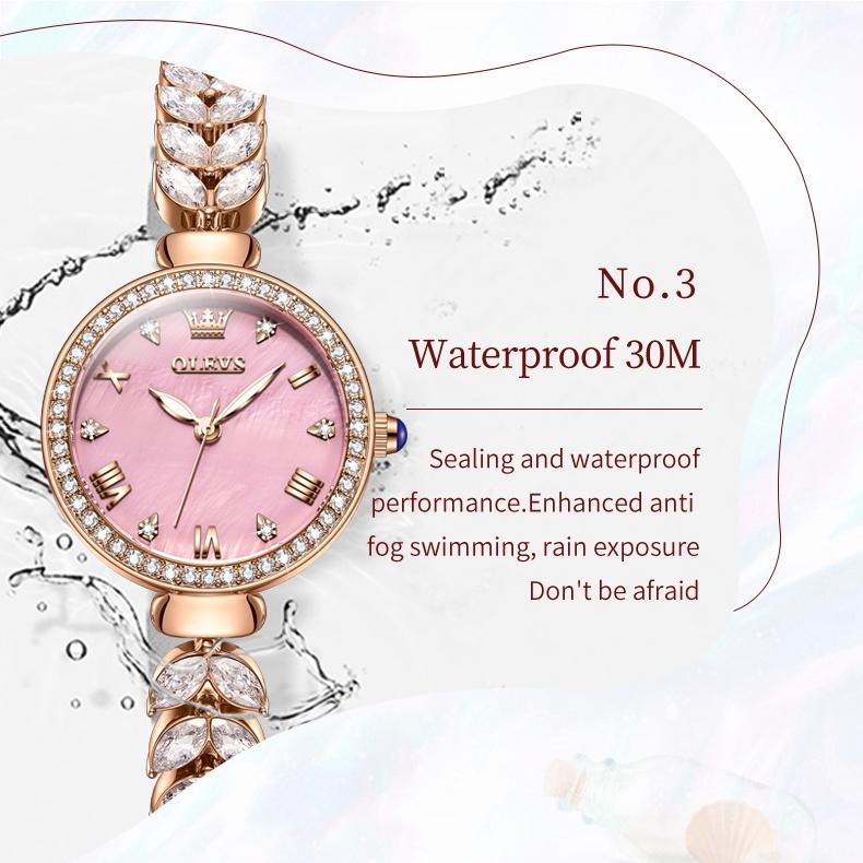 OLEVS Брендовые часы-браслет Женские часы Женские часы