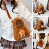 Сумка для плюшевой куклы 3D Zipper, детская сумка, рюкзак Kawaii Capybara