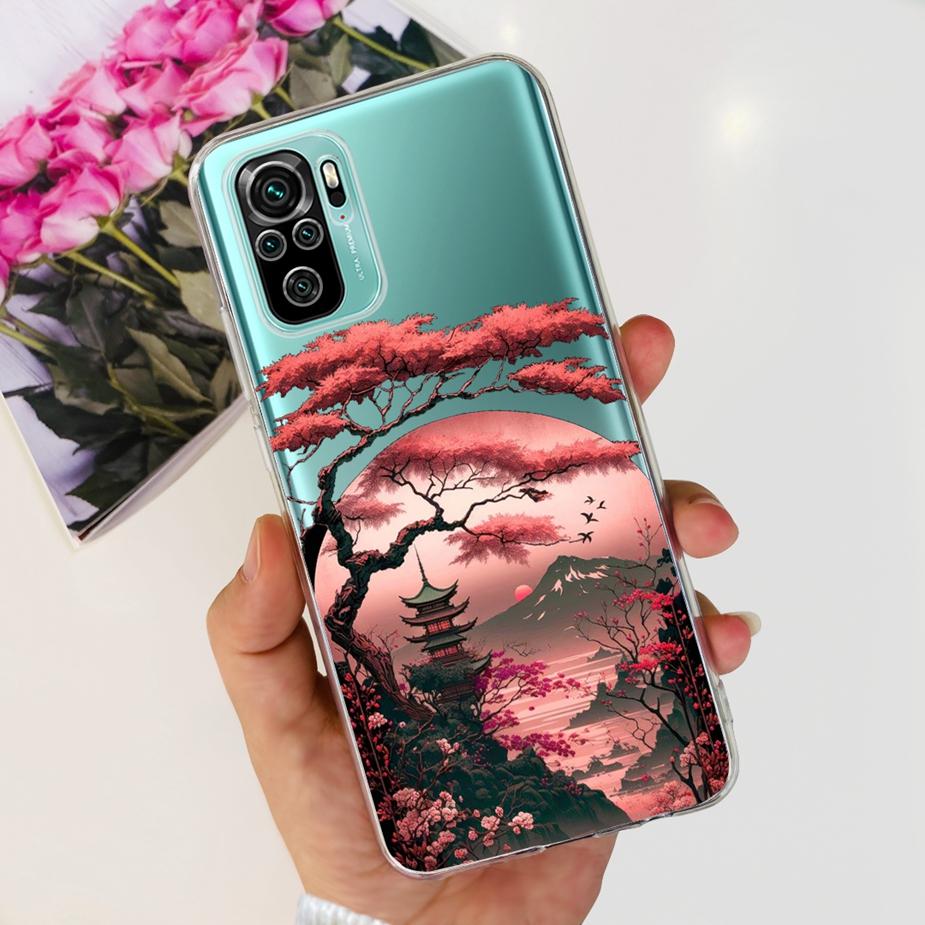 Чехол для Xiaomi Redmi Note 10 Note 10S Милый Мультяшный Расписной Чехол Мягкий Силиконовый Чехол Для Redmi Note 10 Pro Max Note10 10S Fundas