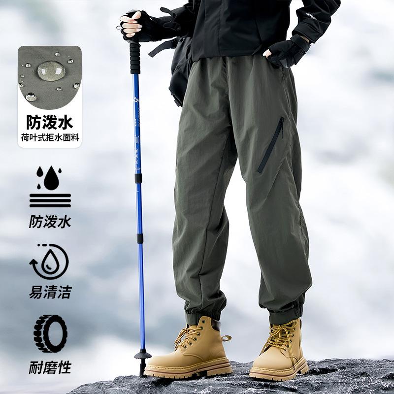 Couple's work pants, high street paratrooper outdoor pants, all-season trendy brand loose workwear casual pants