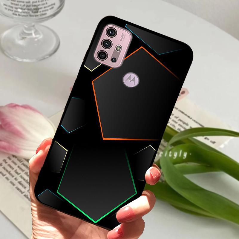 Чехол для Moto G10 Мягкие силиконовые чехлы из ТПУ для Motorola G13 G23 Защитная крышка для Moto G100 Ударопрочный бампер Fundas