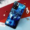 Animal Wolf Galaxy Case For Xiaomi Redmi Note 11 Pro Cover For Redmi Note 10 Pro 8 9 10S 9S 9A 9C 9T Cases