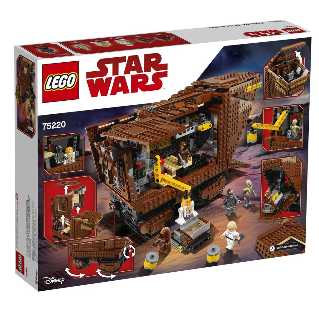 LEGO Star Wars 75220 Набор песчаных гусениц - (1239)