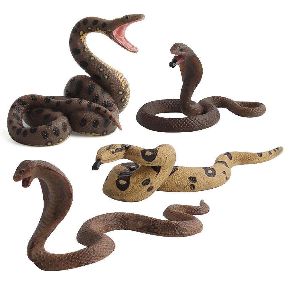 Children's Wild Animal Simulation Snake Toy Model