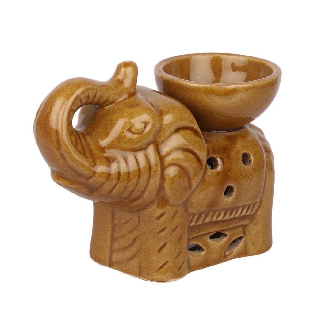 Керамическая аромалампа (коричневый)