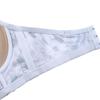 Women's Print Bra White Sexy Underwear Gathered with Steel Ring Female Style Push Up Thin Under Thick Mold Cup Sensual Lingerie