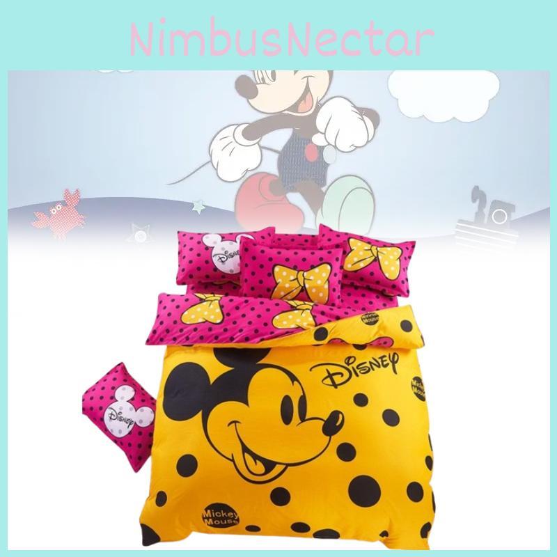Постельное белье Детский комплект Мышка Хлопок длинноволокнистый Четыре предмета Детская комната Малыш