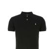 Polo Ralph Lauren Solid Color Logo Print Short Sleeve Polo Shirt Men Tops Black 710680784307