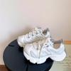 Кроссовки на толстой подошве в стиле "dad shoes" Новые сетчатые дышащие туфли на платформе с юбкой спортивные и повседневные туфли
