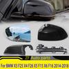 For BMW X3 F25 X4 F26 X5 F15 X6 F16 2014-2018 Side Mirror Frame Lower Cover Rearview Mirror Turn Signal Light Lamp Lens Glass