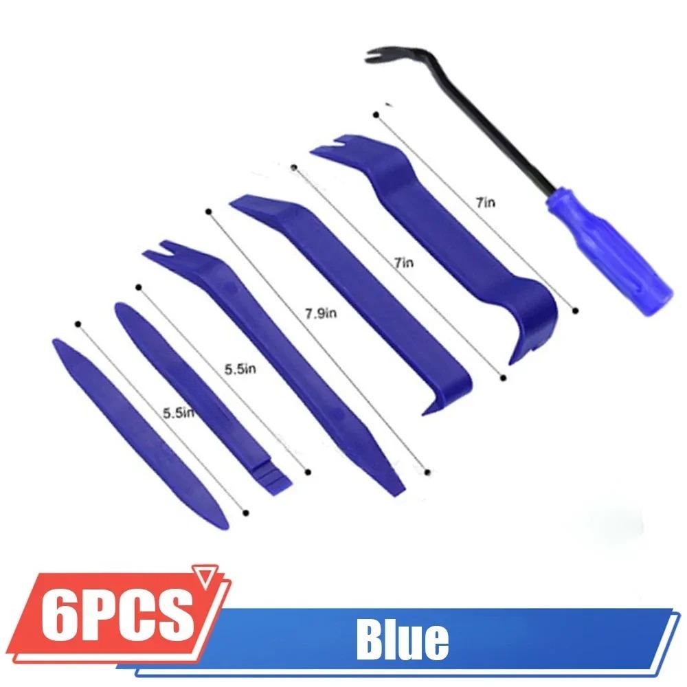 Car Plastic Pry Tool Set Auto Interior Trim Removal Kit Door Dash Radio Audio Panel Disassembly Pry Bars