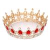 European Retro Baroque Bridal Crown Jewelry - Suitable for Weddings and 18th Birthday Gifts
