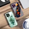 Луна и астронавты для iPhone 16 Pro Max 15 Pro 14 13 12 Mini 11 XS M Ax XR 7 8 Plu SE 2022 Чехол для телефона из закаленного стекла