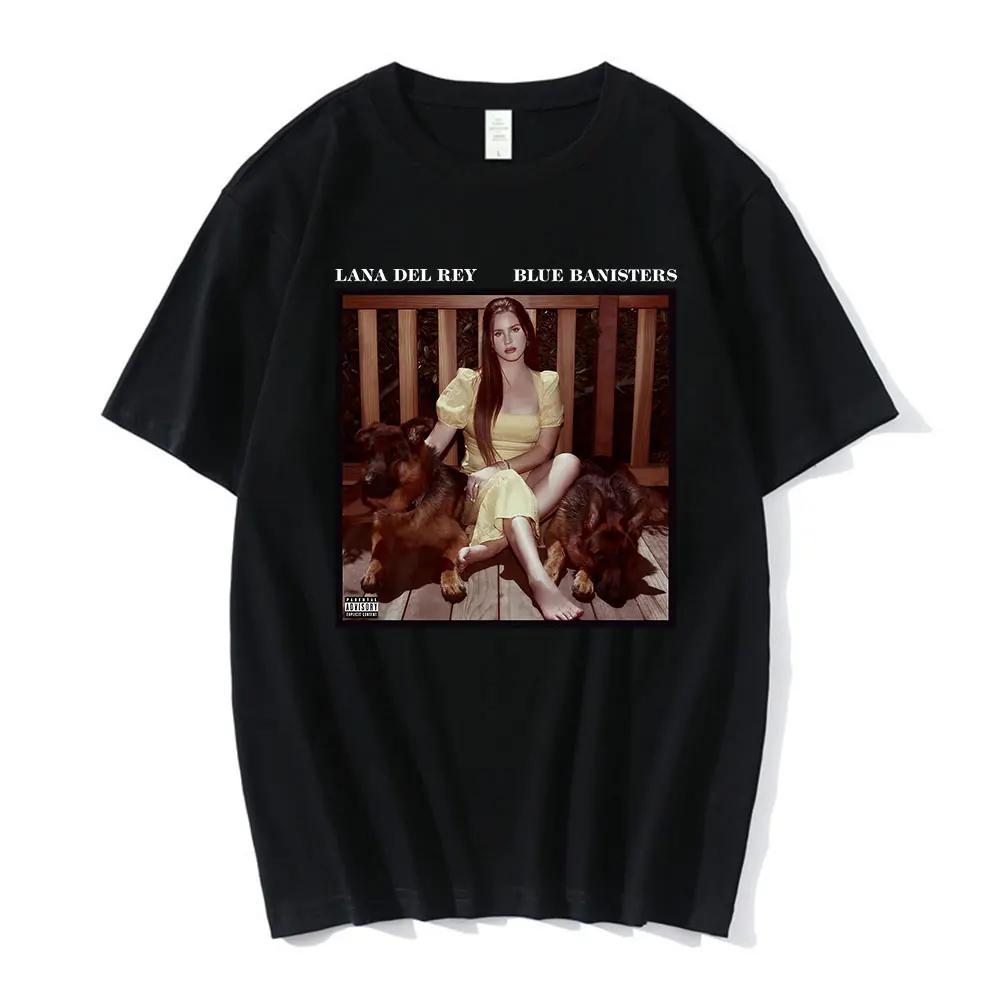 Унисекс Новая футболка с графическим принтом Lana Del Rey Ldr Модная уличная одежда Короткий рукав Повседневная Круглый вырез Большой размер Женская футболка 62477