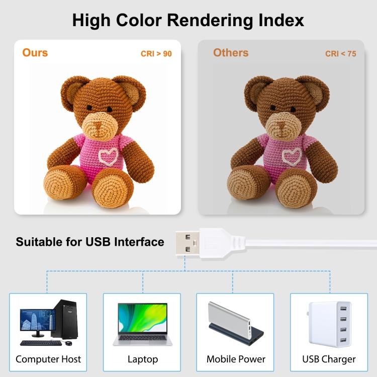 Складная студийная коробка с кольцевой светодиодной панелью 23 см