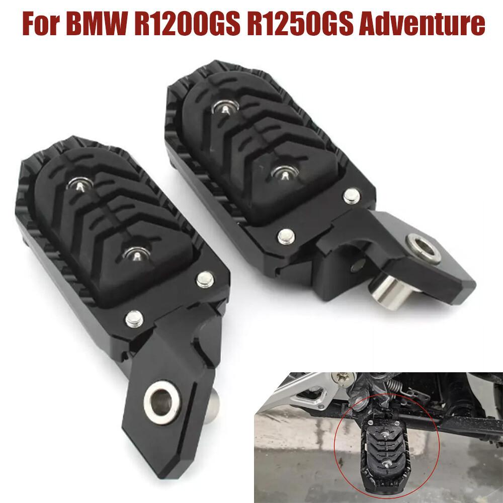 Черные Регулируемые Подножки Педали Для Bmw R1200Gs R1250Gs Adventure