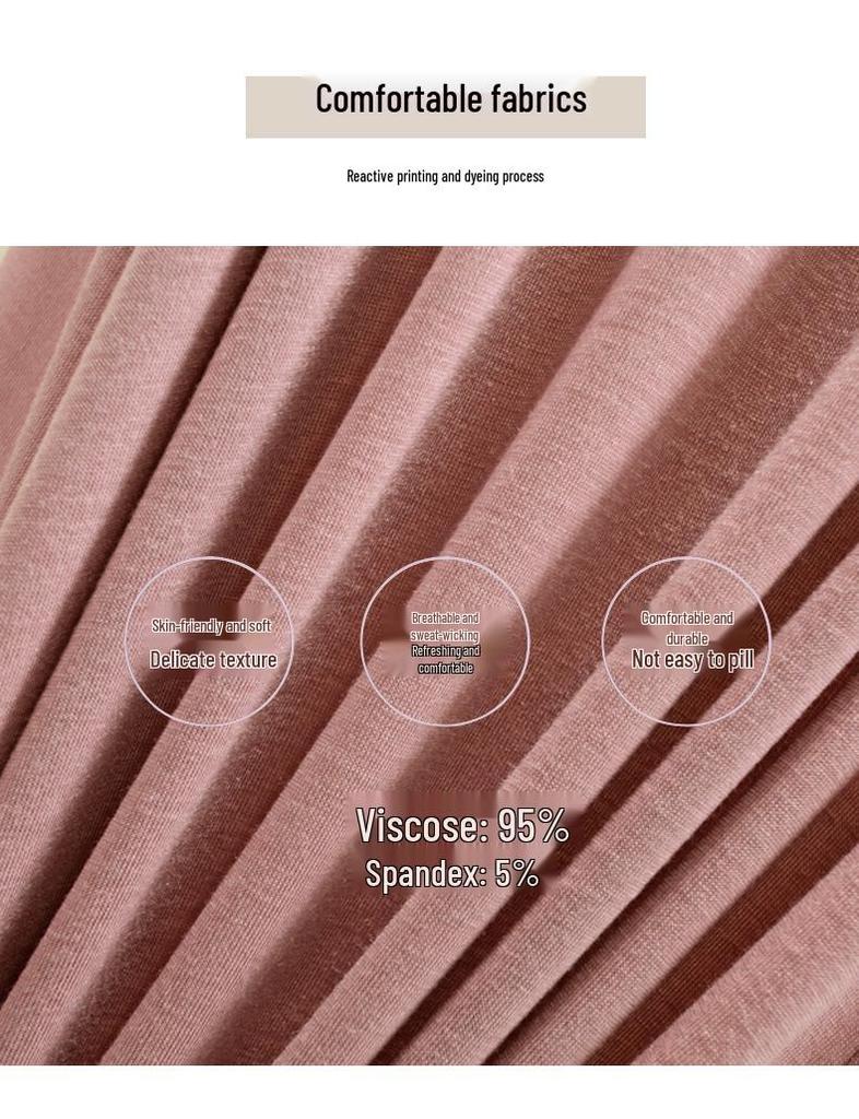 Sleeveless V-Neck Slim-Fit Modal T-Shirt for Women - Summer 2024 Korean Style