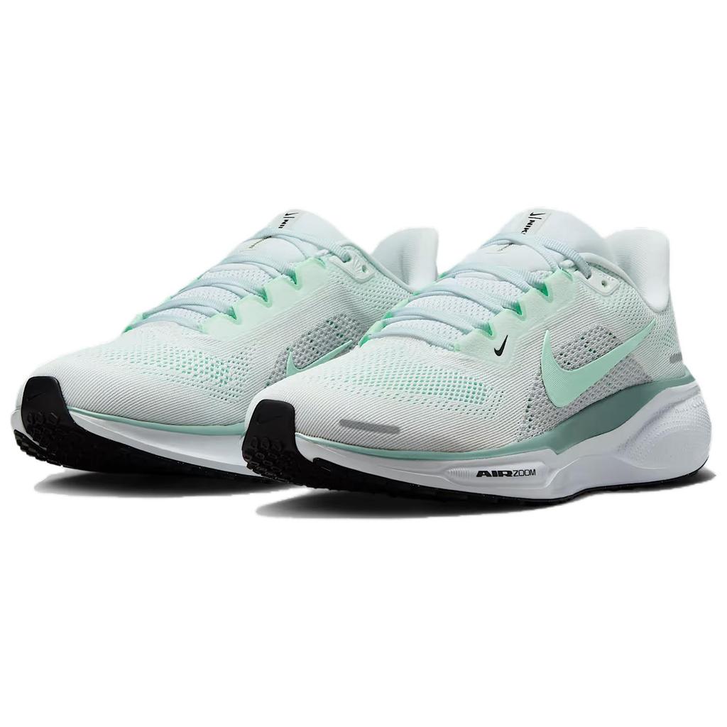 Nike Pegasus 41 Abrasion Resistant Low Top Casual Running Shoes Women's White Green Sneakers FD2723-113