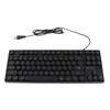 87 Keys USB Wired Keyboard Colorful Backlit Typewriter Keyboard Durable Mechanical Keyboard Gamers