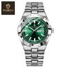 BINBOND Business Men's Quartz Watch Luminous Waterproof Week Date Luxury Man Wristwatch Stainless Steel Quartz Watches For Men