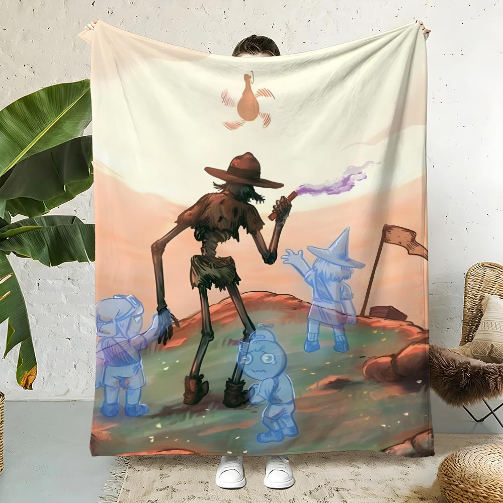 Art P-PEAK Throw Flannel Throw Blanket,Bed Home Office Nap Blanket Travel,Camping,Picnic Blanket Soft Decor