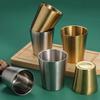 304 Thick Double Wall Stainless Steel Beer Mug for Tea Coffee Cup Drink Ware Hot Water Mug Travel Cup Sets Portable Drink-ware