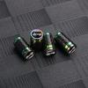 4pcs Carbon Fiber Car Wheel Tires Valve Cap Tyre Rim Cover For JEEP Wrangler Grand Cherokee Renegade JK Compass Auto Accessories JPYAX1