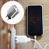 Европейские вилки Быстрое зарядное устройство USB C 20 Вт Встроенный светодиодный индикатор статуса зарядки Портативный дизайн Для использования с несколькими устройствами