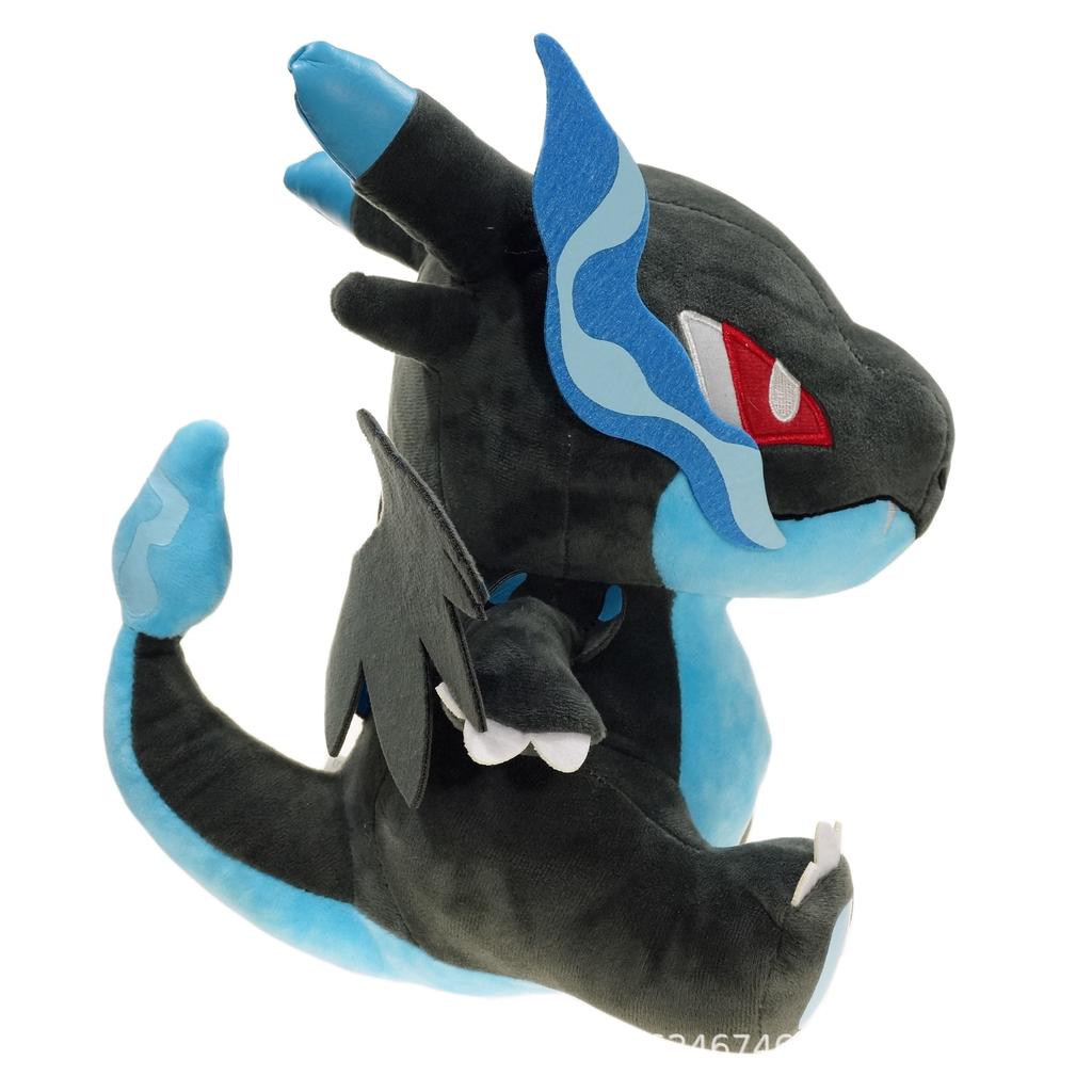 20CM Mega Charizard Plush Toys Mega Evolution X&Y Charizard Plush Doll Soft Stuffed Animals Doll Birthday Gift for Boys