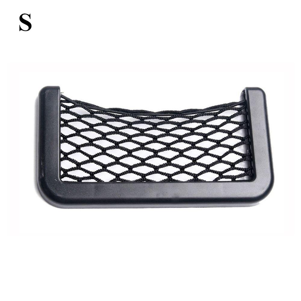 Probable Mesh Resilient Vehicle Car Storage Pocket Car Hanging Ornament Mesh Storage Bag Net Bag