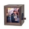 Фотоаппарат с ручным вращением для перелистывания страниц Светящаяся DIY Фоторамка Памятная Декоративная Фоторамка Настольные Украшения