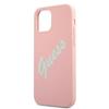 Guess Guhcp12Slsvspg Iphone 12 Mini5,4 Różowo Zielony/Green Pink Hardcase Silicone Vintage