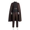Mandalorian Season 4 Luke Skywalker Cosplay Costume for Halloween and Star Wars Roleplay