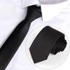Мужской галстук узкого дизайна однотонный формальный галстук для деловых банкетов свадеб аксессуар для наряда