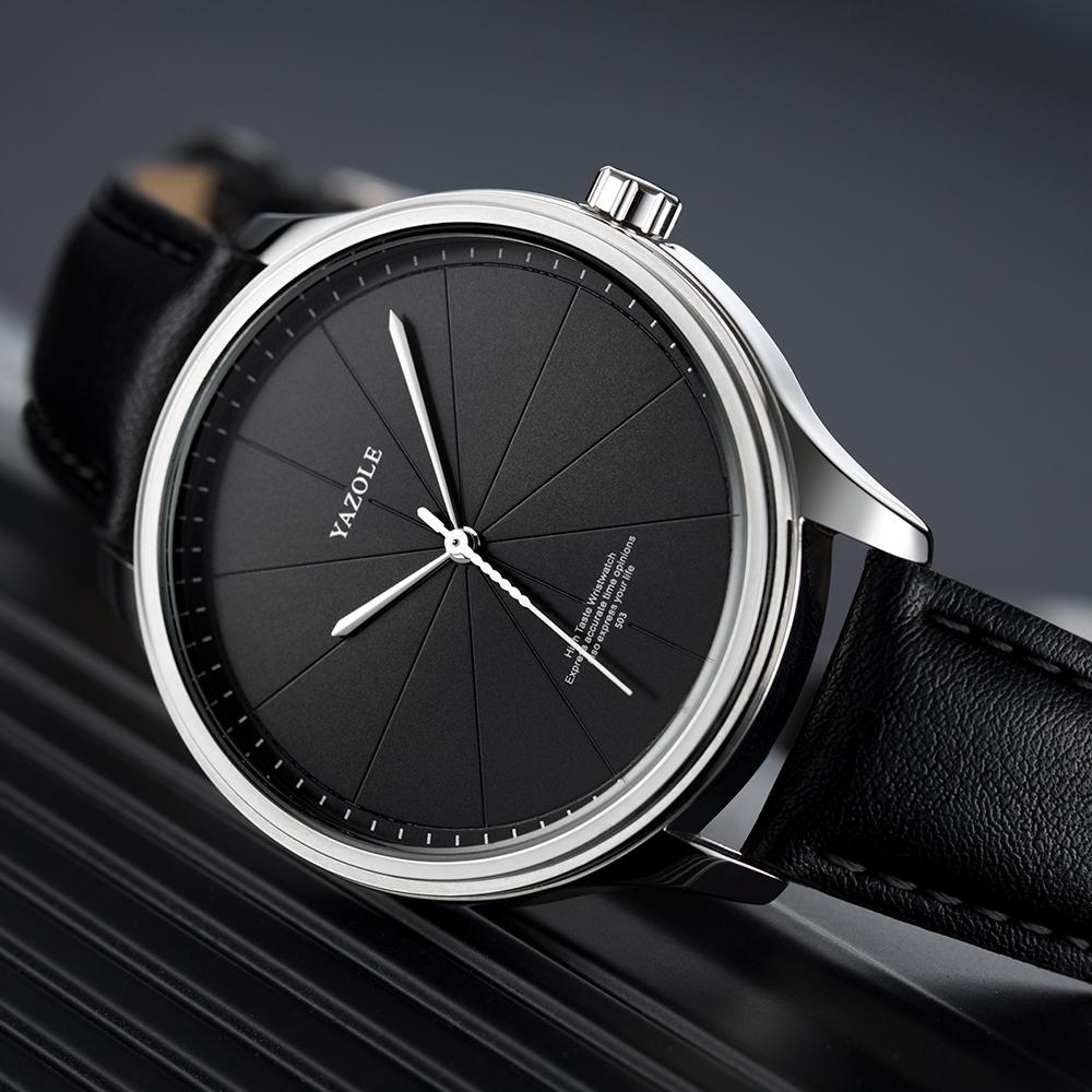 YAZOLE 503 New Style Men's Watch Fashionable and Minimalist Quartz Watch for Men Waterproof Wristwatch Reloj Hombre